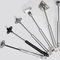 No shaking chrome plated Stainless Steel Gas Springs, with chrome plated end fitting