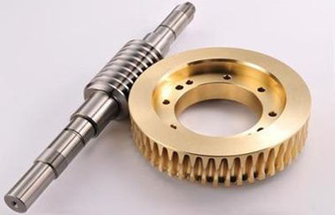 42CrMo  / 20CrMnTi , Brass Worm Gear Wheel Nitrification For Machine Gearbox