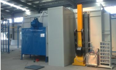 Automotive Spring Powder Coating Line , Powder Spray Metal Pretreatment System