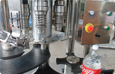 Stainless Steel Linear Filling Machine CSD Bottle Automatic Capping Machine