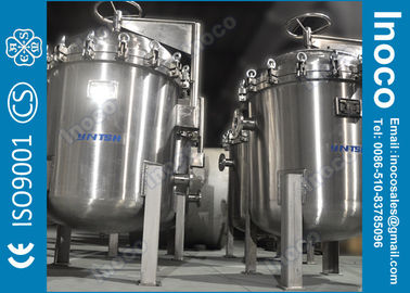 INOCO stainless steel multi bag filter with CE certificate for water treatment filtration