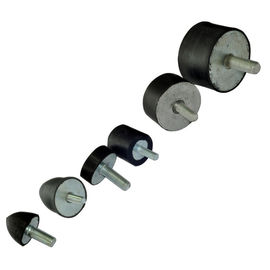 Anti Vibration Conical Rubber Shock Absorber Rubber Dampers High Elasticity