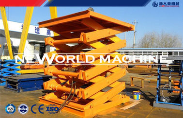 Superelevation Hydraulic Lift Platform AC Motor 0.65 - 19M vertical scissor lift