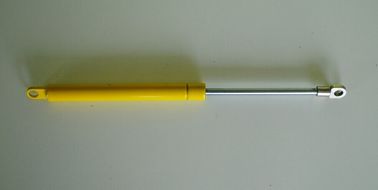 Adjustable Hydraulic Ship Furniture Gas Spring Yellow Color , Lockable Gas Strut