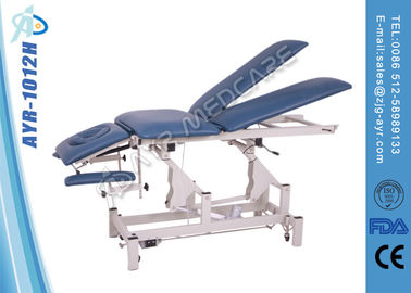 Split - Leg Electric Treatment Coach Massage Table With Separated Legrst