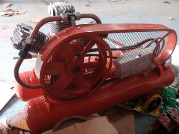 Diesel engine driven industrial piston air compressor with low oil consumption